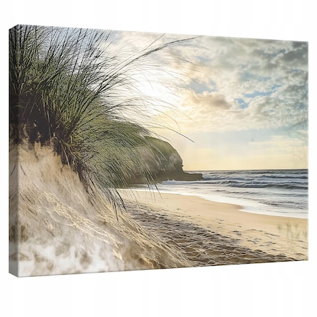 OBRAZ NA PŁÓTNIE ŚCIANĘ MORZE PLAŻA NATURA DO SYPIALNI SALONU KUCHNI 120x80