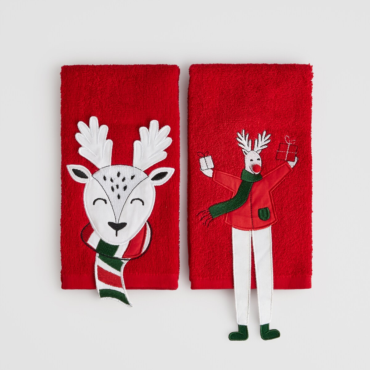 Ręcznik Kuchenny Olinerinis 37x50 cm z motywem renifera