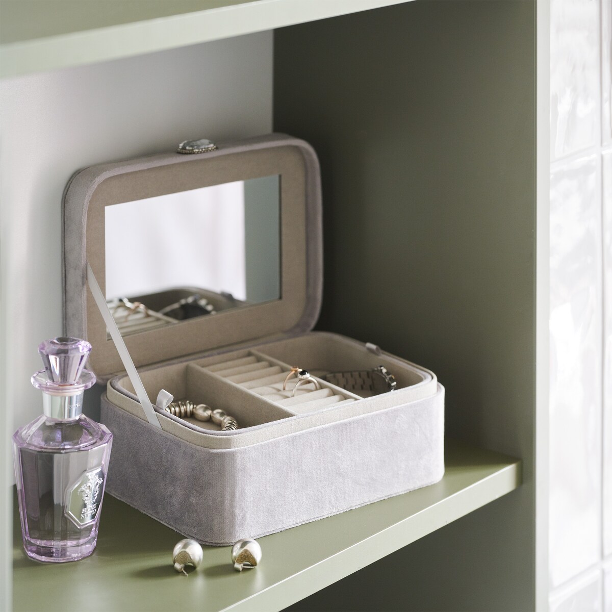 Szkatułka Na Biżuterię Crystal 20.5x15.5 cm