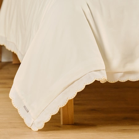 Pościel z bawełną z falbaną Aprilosa 200x220 cm