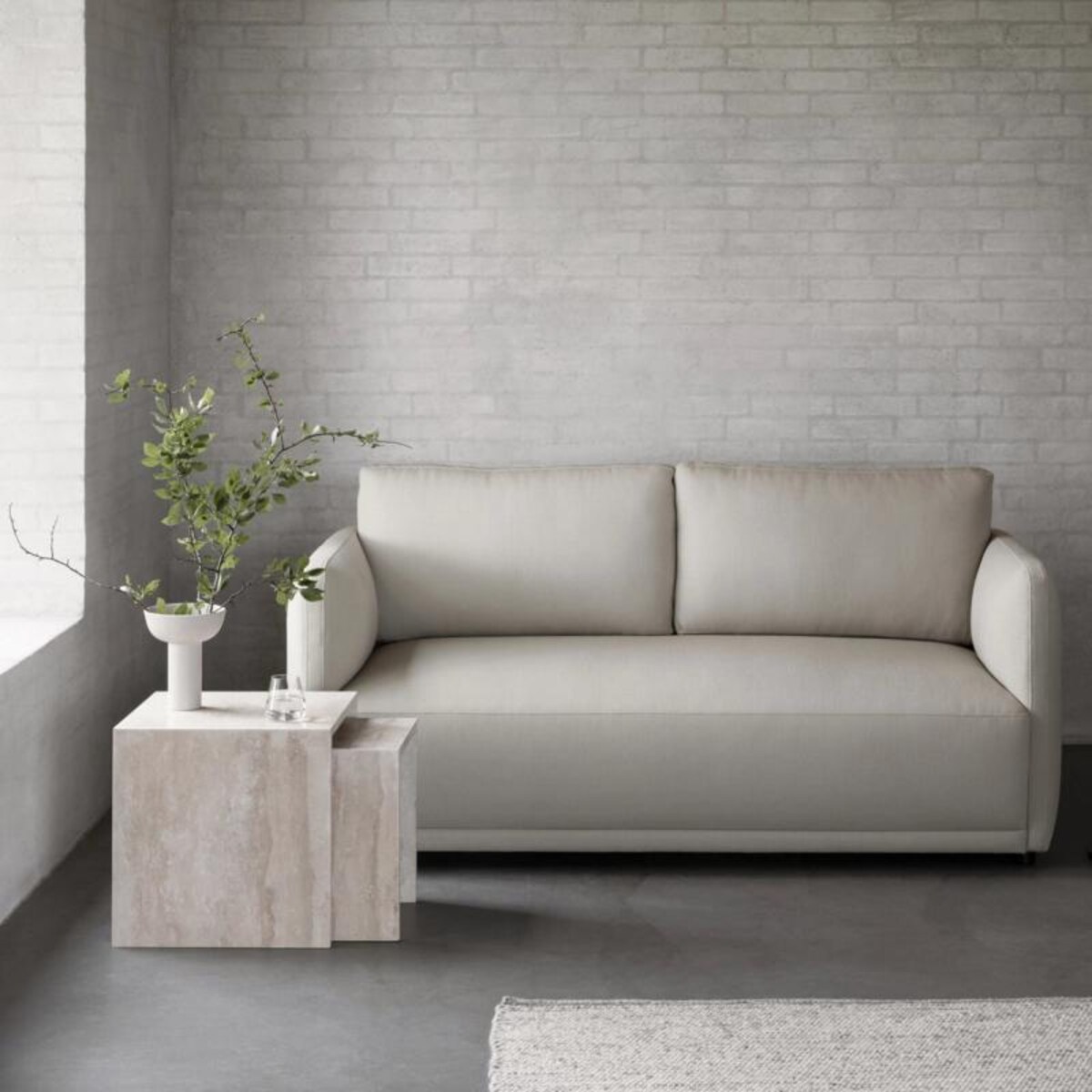 Zestaw 2 stolików VARU, 45 x 45 x 45 cm, Blomus