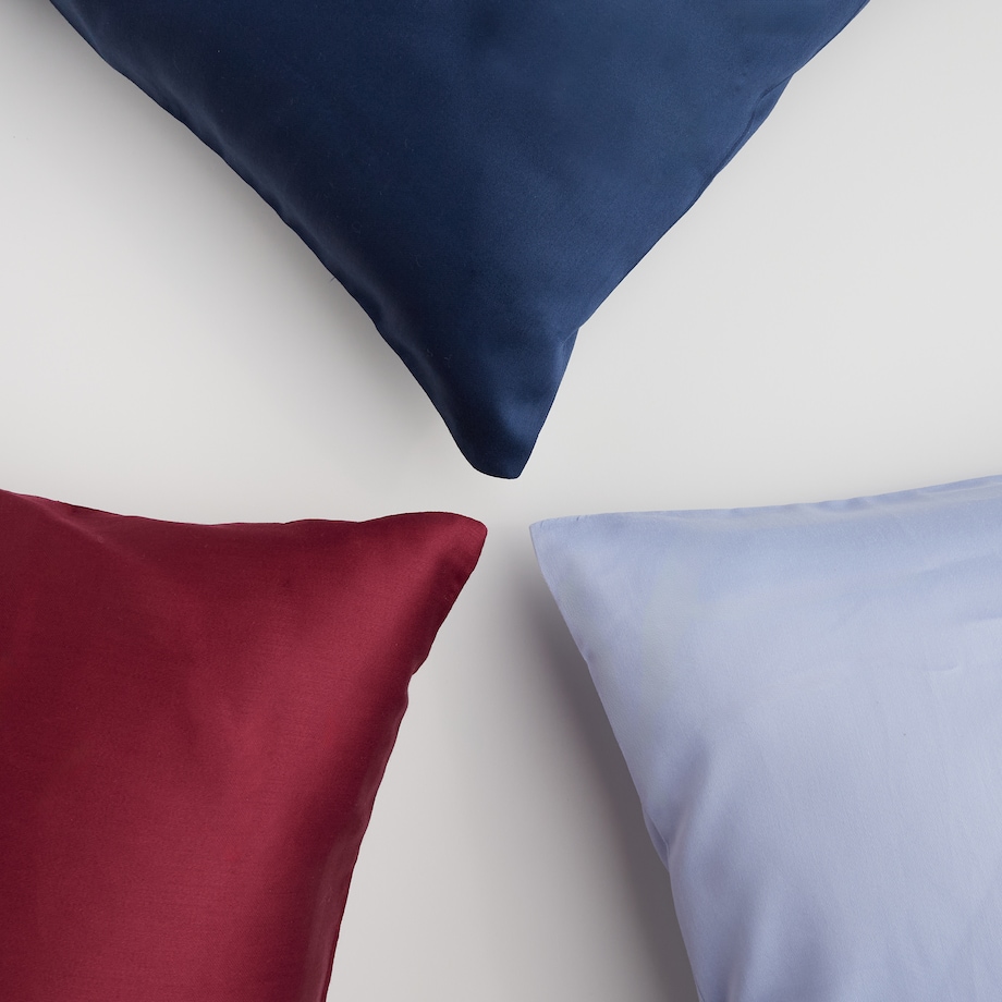 Jednobarwna poszewka z bawełny satynowej Satinette 40x40 cm