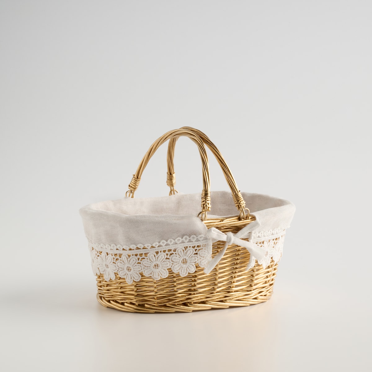 Koszyk z rączką Cabra 23x30 cm