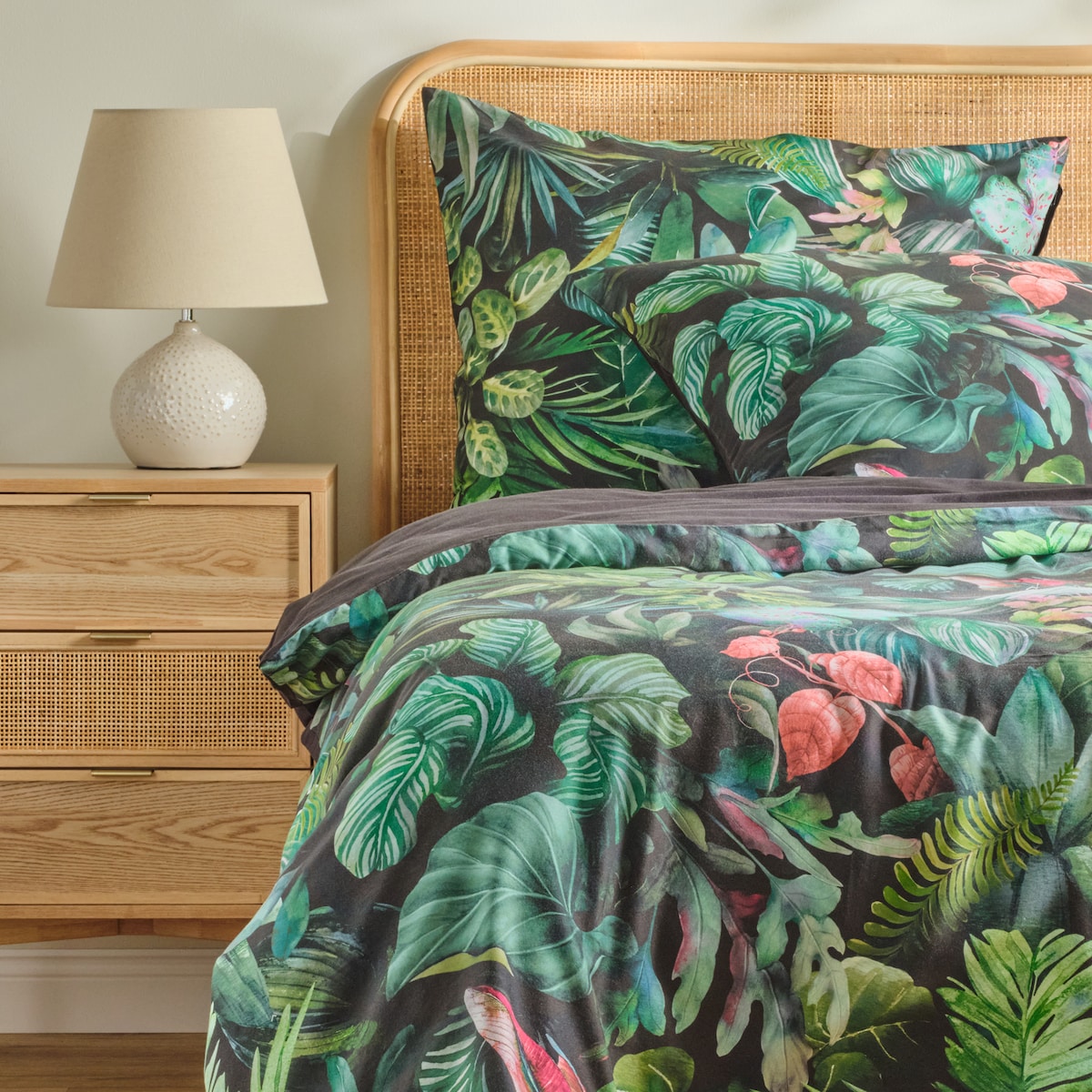 Pościel z bawełny satynowej Naloria 160x200 cm