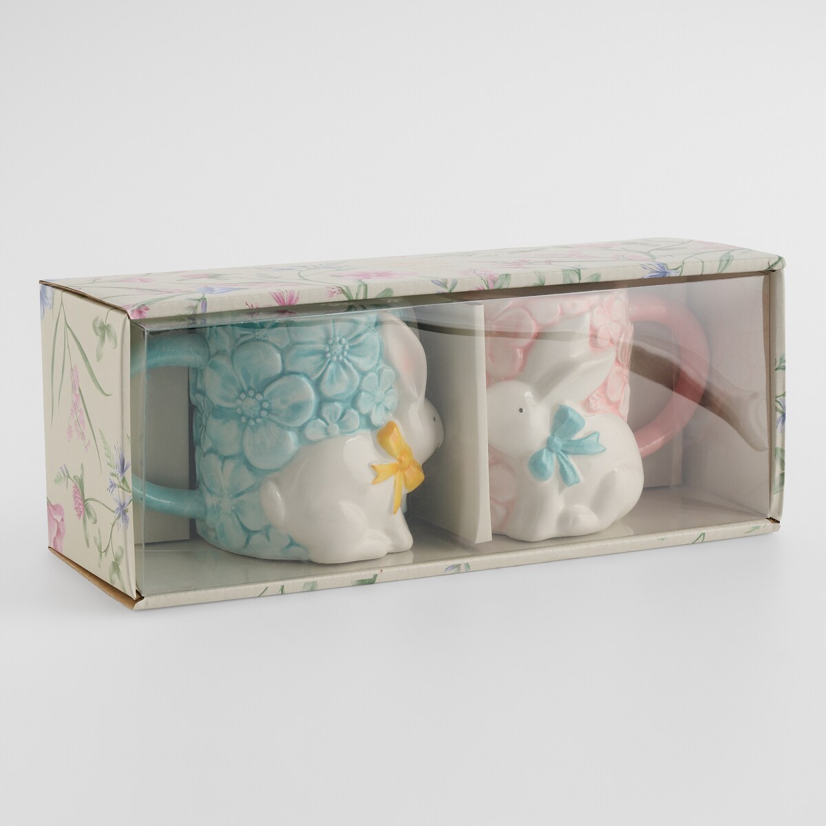 Komplet Kubków Bunpair z motywem królika