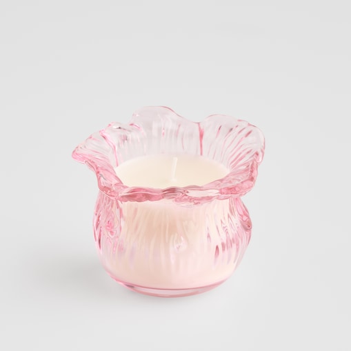 Świeca Zapachowa Kiros flower z motywem kwiatowym