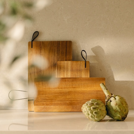 Deska z akacji Lethero do krojenia lub serwowania