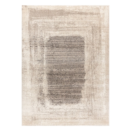 Dywan FUSION 8256 krem / beż - Ramka, 160x220 cm