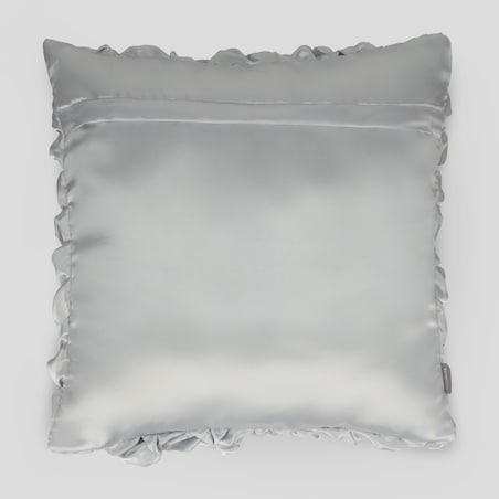 Poszewka satynowa drapowana Glamo 45x45 cm