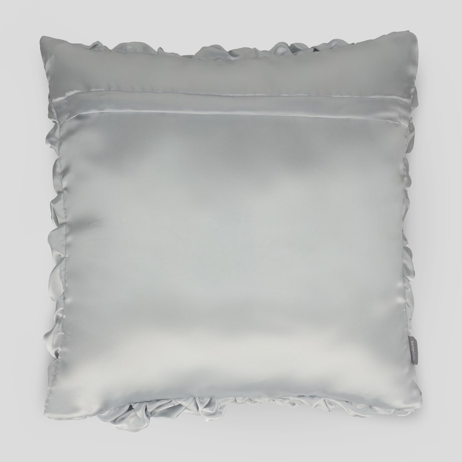 Poszewka satynowa drapowana Glamo 45x45 cm