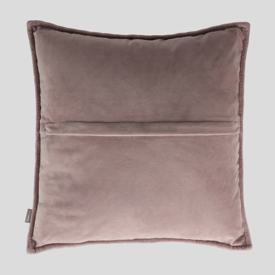 Poszewka Welwetowa Plums 45x45 cm z motywem geometrycznym