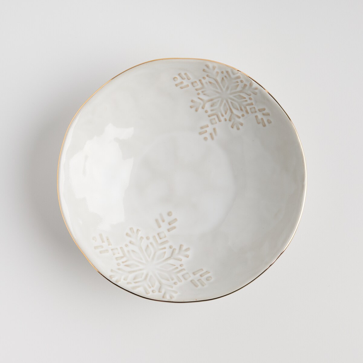 Miska Flakes z motywem śnieżynki