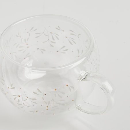 Filiżanka Vischio z motywem roślinnym