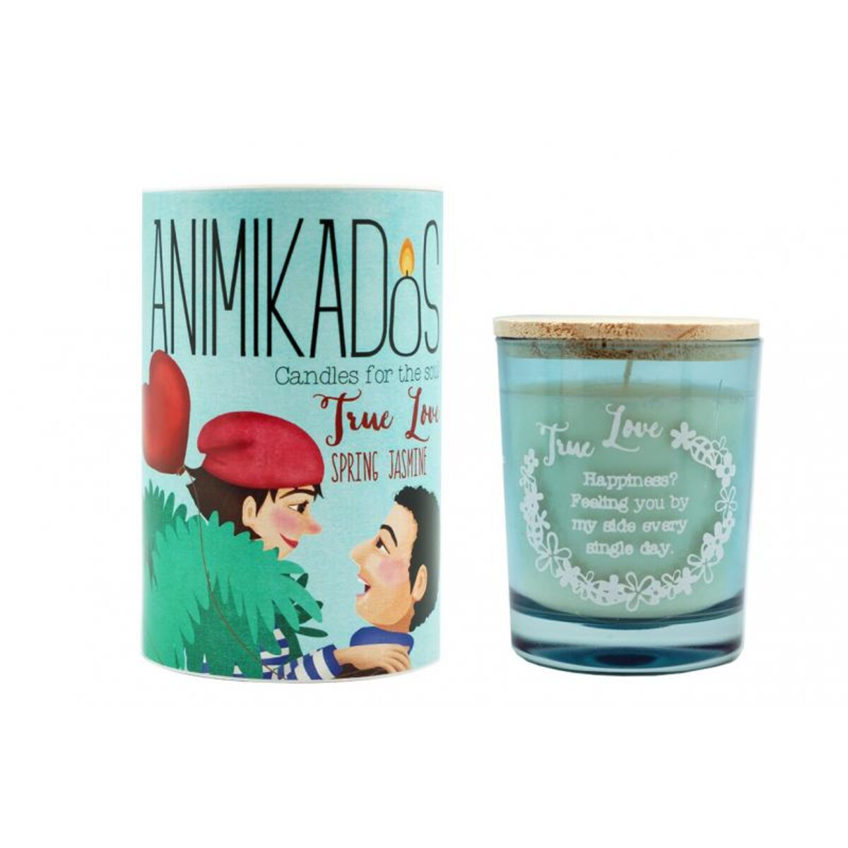 Świeca zapachowa TRUE LOVE, 8x12,3 cm