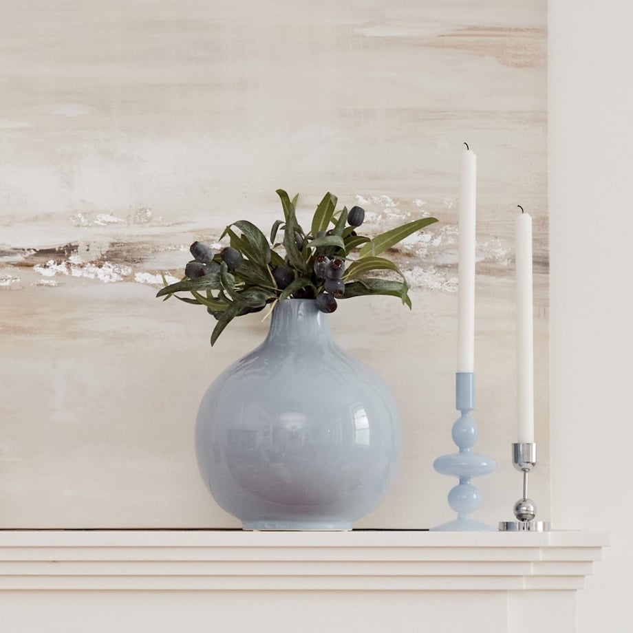 Wazon Aqualo z motywem geometrycznym