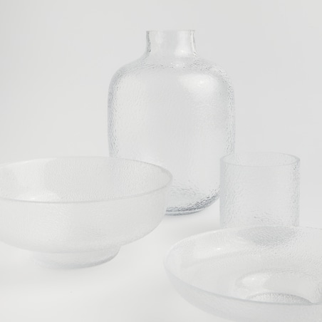 Wazon Leah z motywem geometrycznym