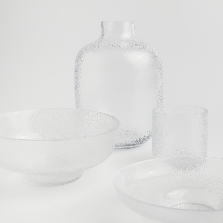 Wazon Leah z motywem geometrycznym