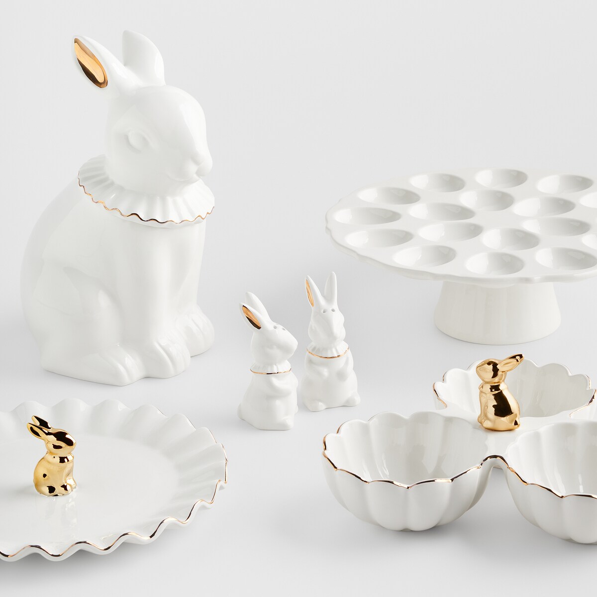 Patera Wonderland triple z motywem królika