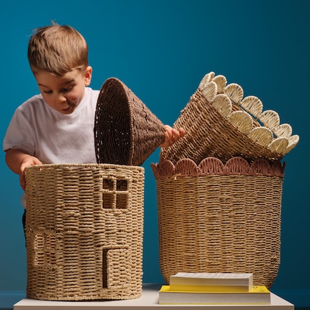 Koszyk z falistym brzegiem marinos