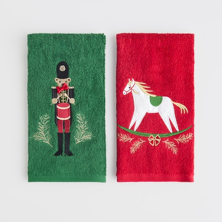 Ręcznik Kuchenny Nutpatcher 37x50 cm z motywem dziadka do orzechów