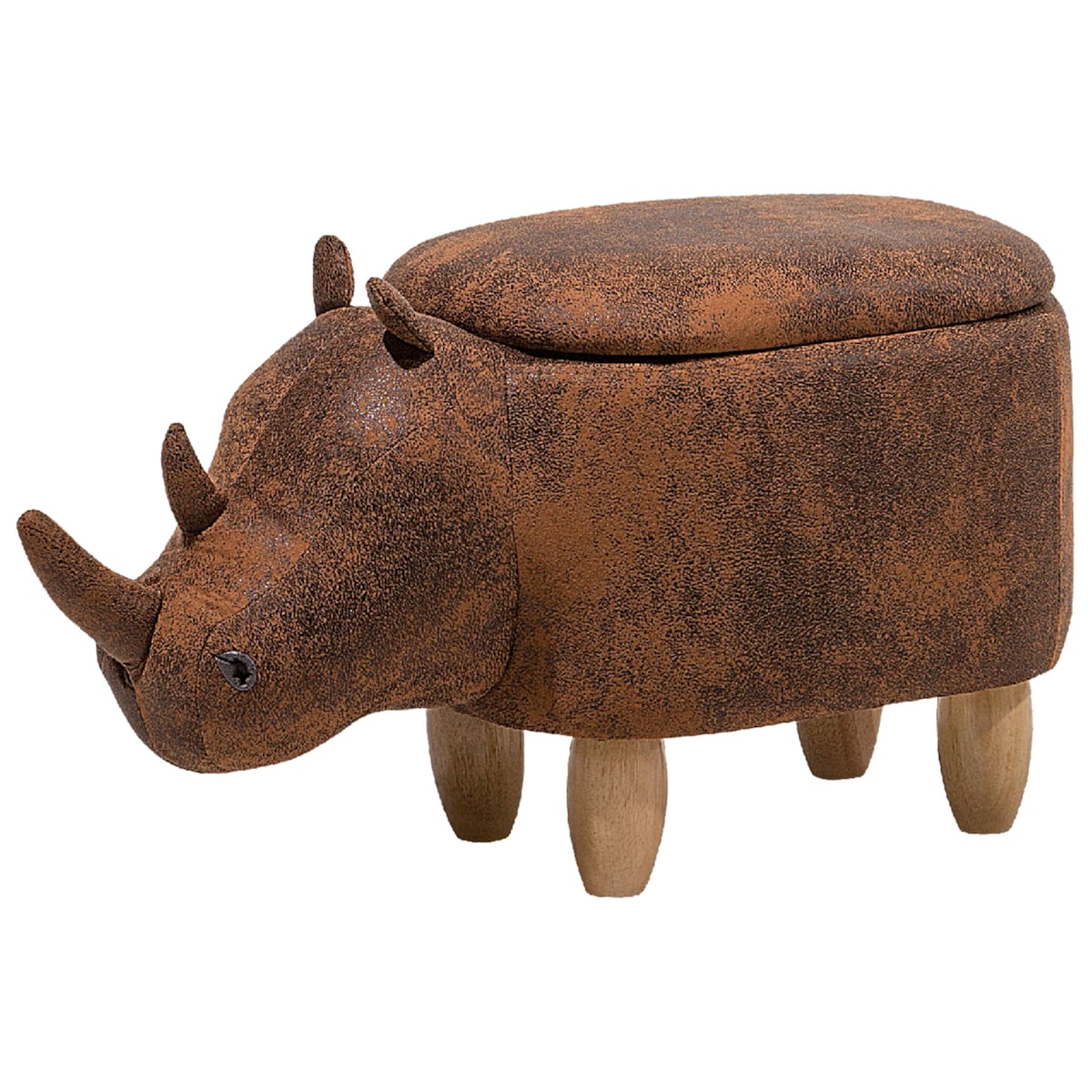 Pufa zwierzak ze schowkiem RHINO