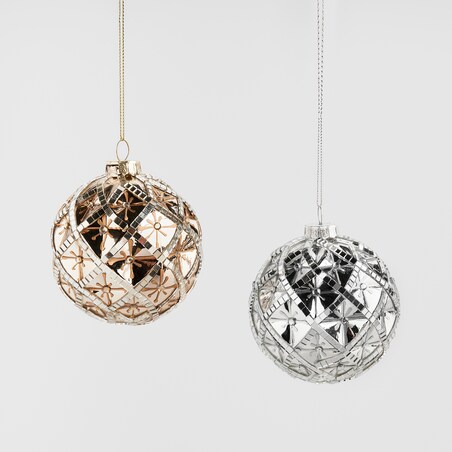 Bombka szklana Floretta