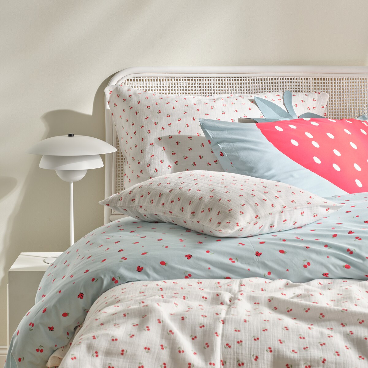 Pościel Muślinowa Cherries 140x200 cm