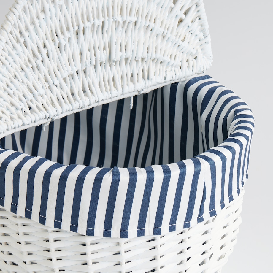 Koszyk z rączką Karson w paski