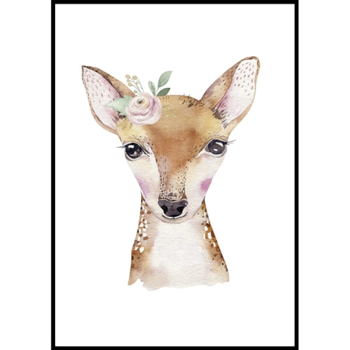 plakat jelonek z kwiatkiem 70x100 cm