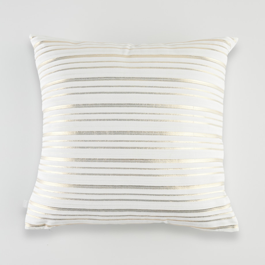 Poszewka Welwetowa Calama 45x45 cm w paski