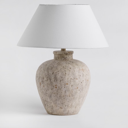 Lampa Stołowa z Kamiennym Efektem Stono