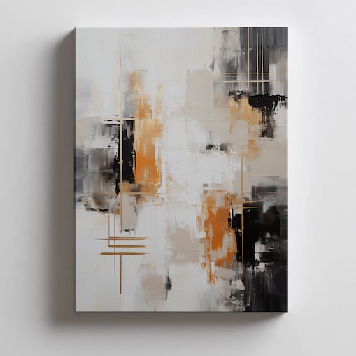 Industrialna abstrakcja, 50x70 cm, bez ramy, płótno premium na blejtramie