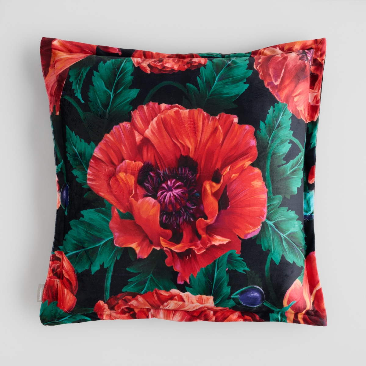 Poszewka z nadrukiem Casinos 45x45 cm z motywem kwiatowym