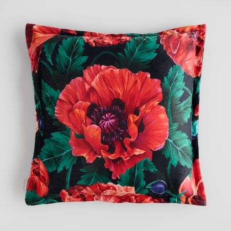 Poszewka z nadrukiem Casinos 45x45 cm z motywem kwiatowym