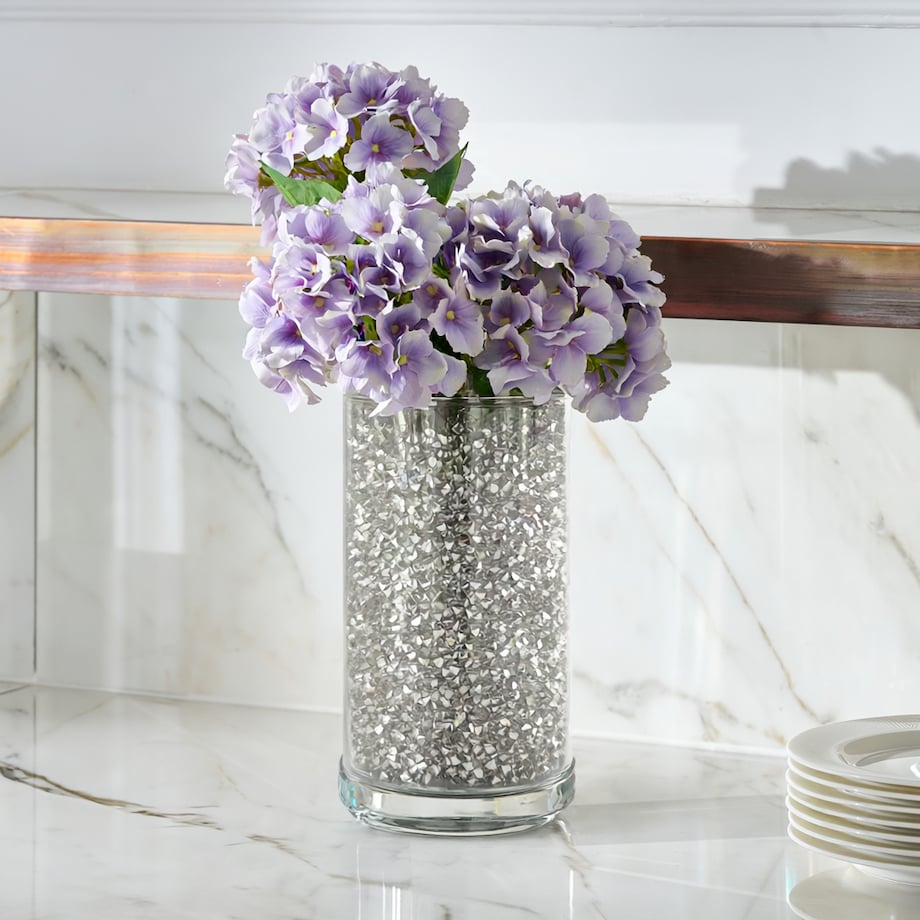 Wazon Nantes z motywem geometrycznym