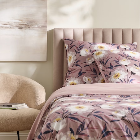 Pościel Z Mikrofibry Perno 200x220 cm z motywem kwiatowym