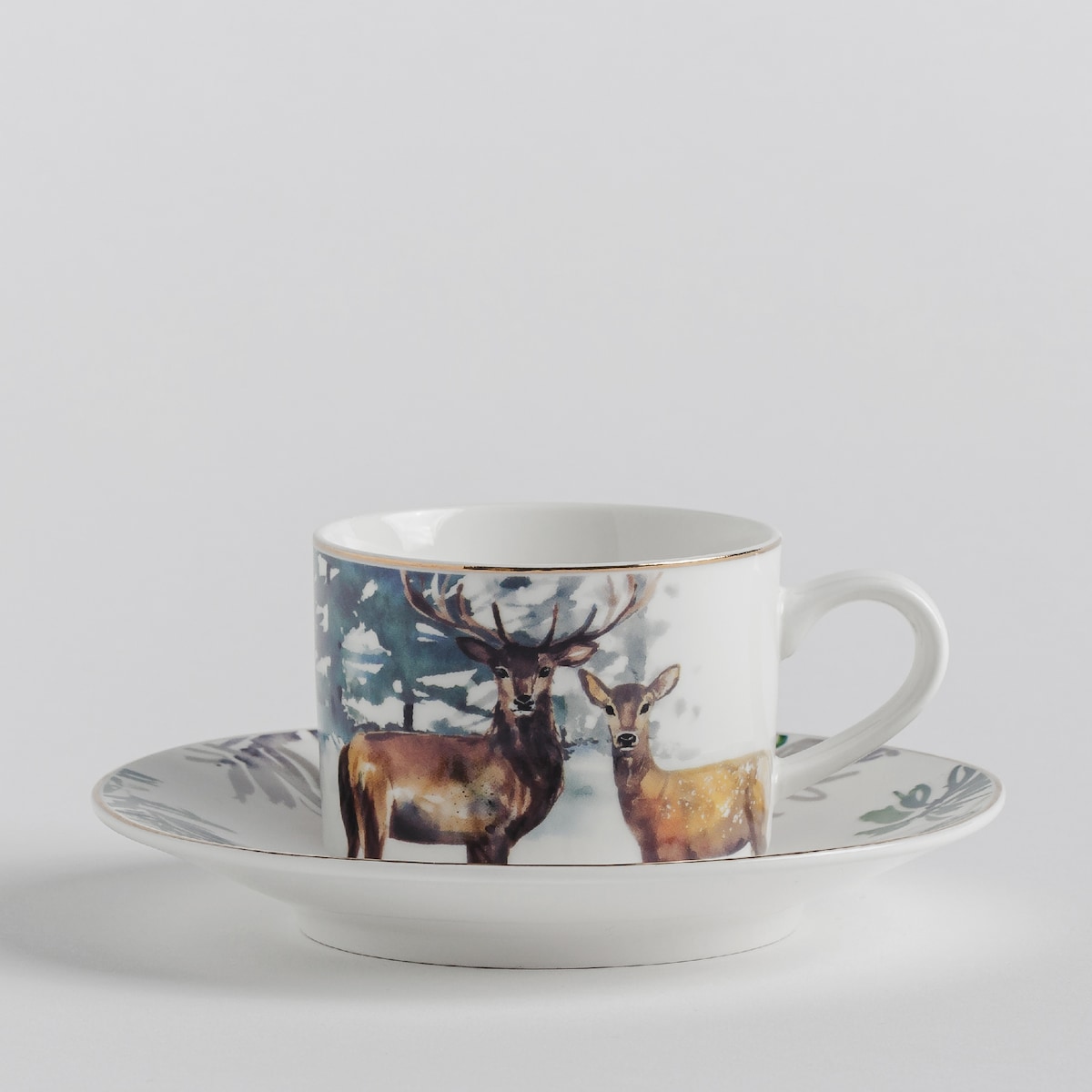 Cup With Saucer Woodlove 