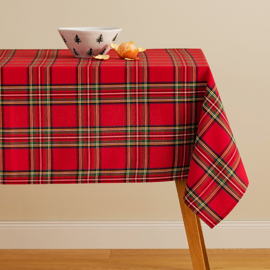 Obrus Drukowany Tartane 145x220 cm