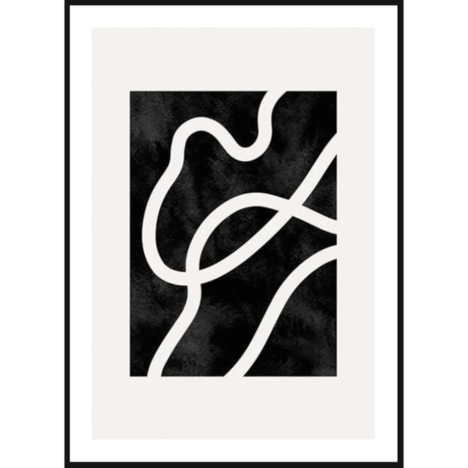 Poster Story, Plakat, Obraz - Abstrakcyjna Linia