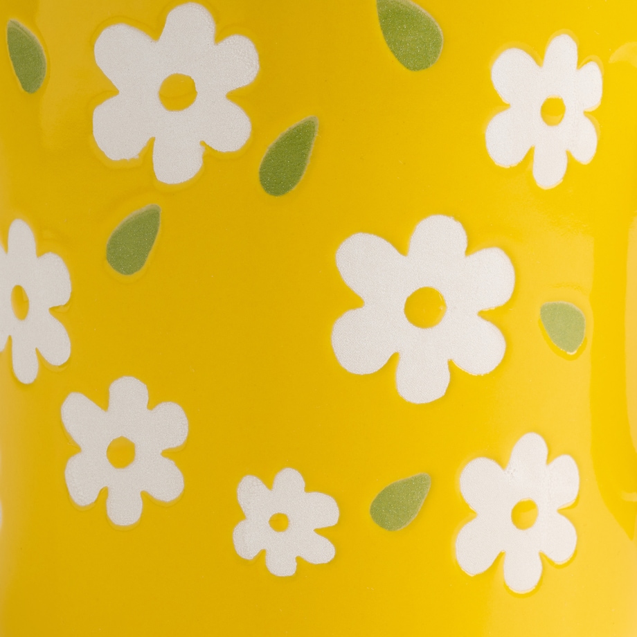 Kubek Flumi z motywem kwiatowym