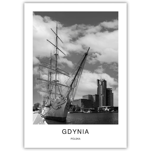 plakat gdynia 70x100