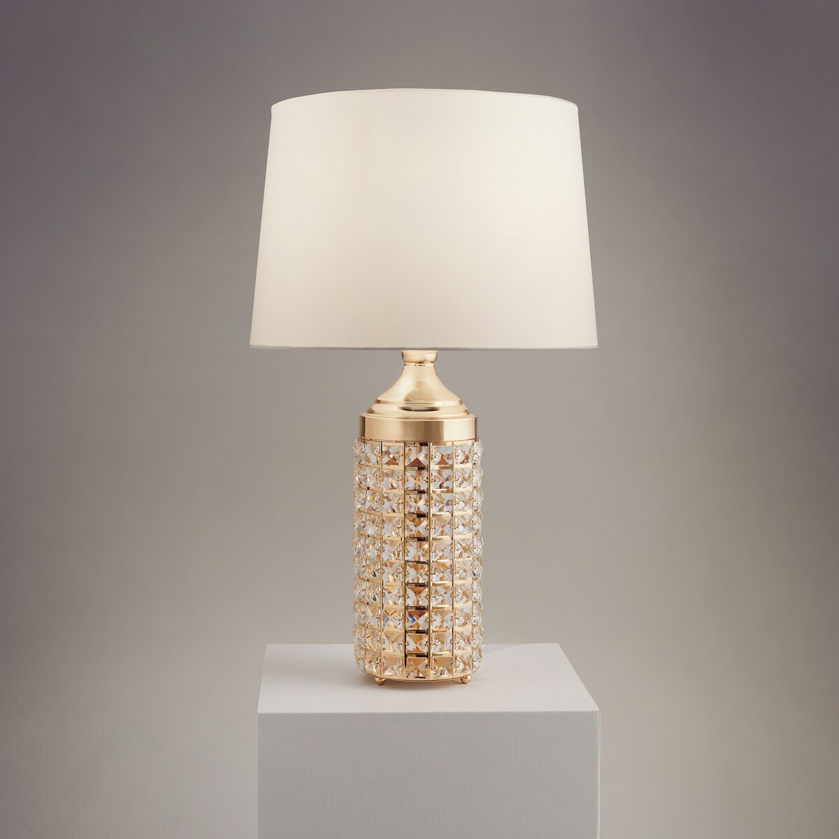 Lampa Stołowa Etienet z motywem geometrycznym