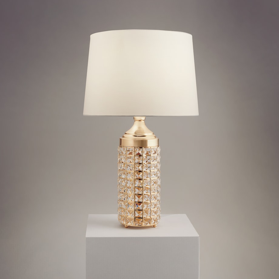 Lampa Stołowa Etienet z motywem geometrycznym