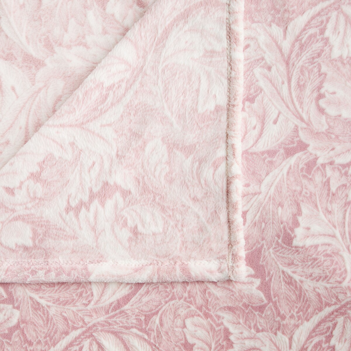 Koc Vinea 150x200 cm z motywem roślinnym