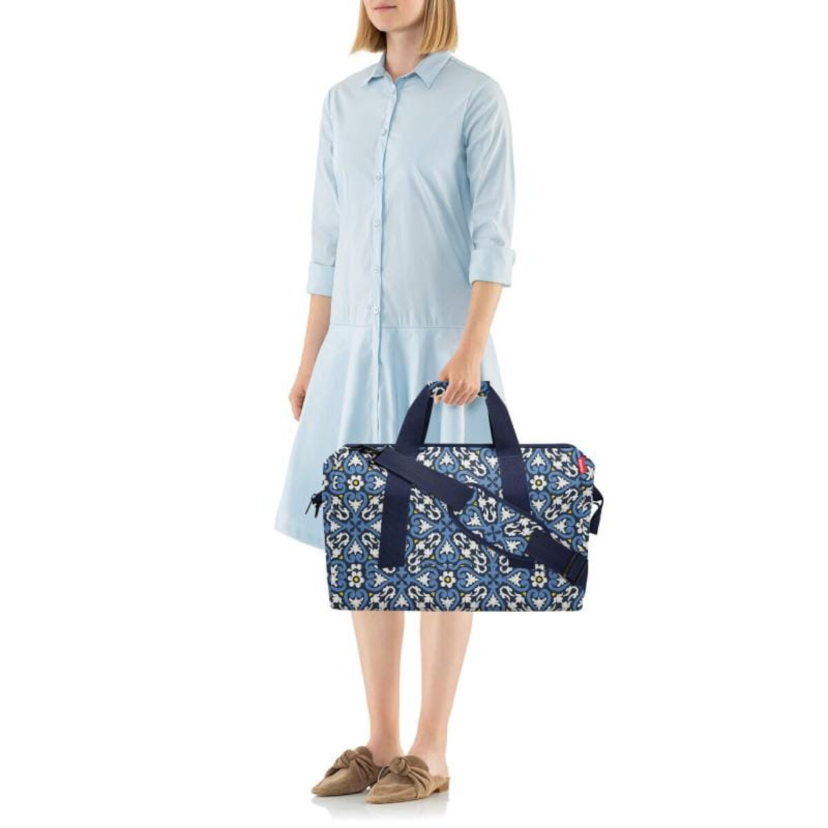 Torba podróżna allrounder L floral 1, 30l, poliester