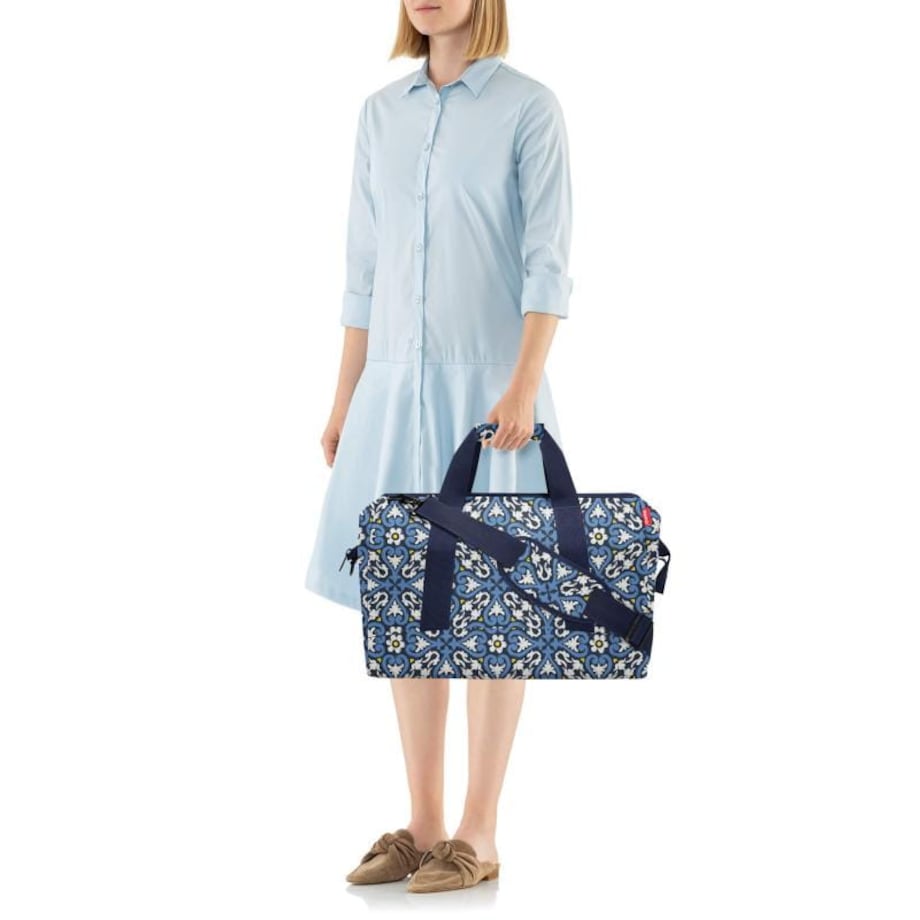 Torba podróżna allrounder L floral 1, 30l, poliester