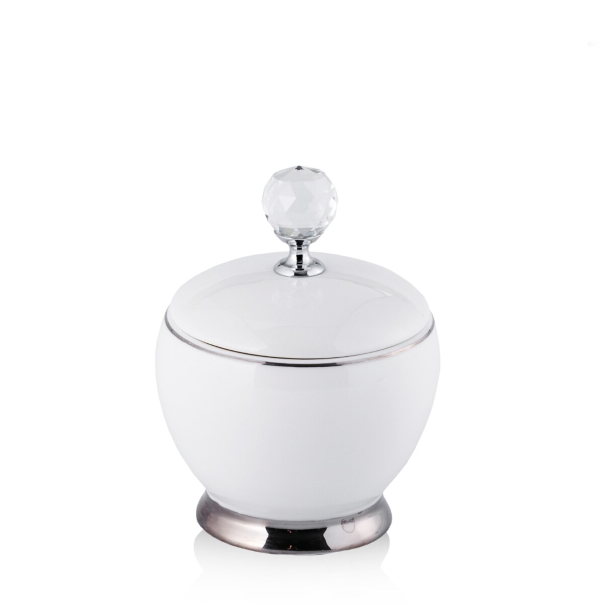 Cukiernica Diamant Silver Round