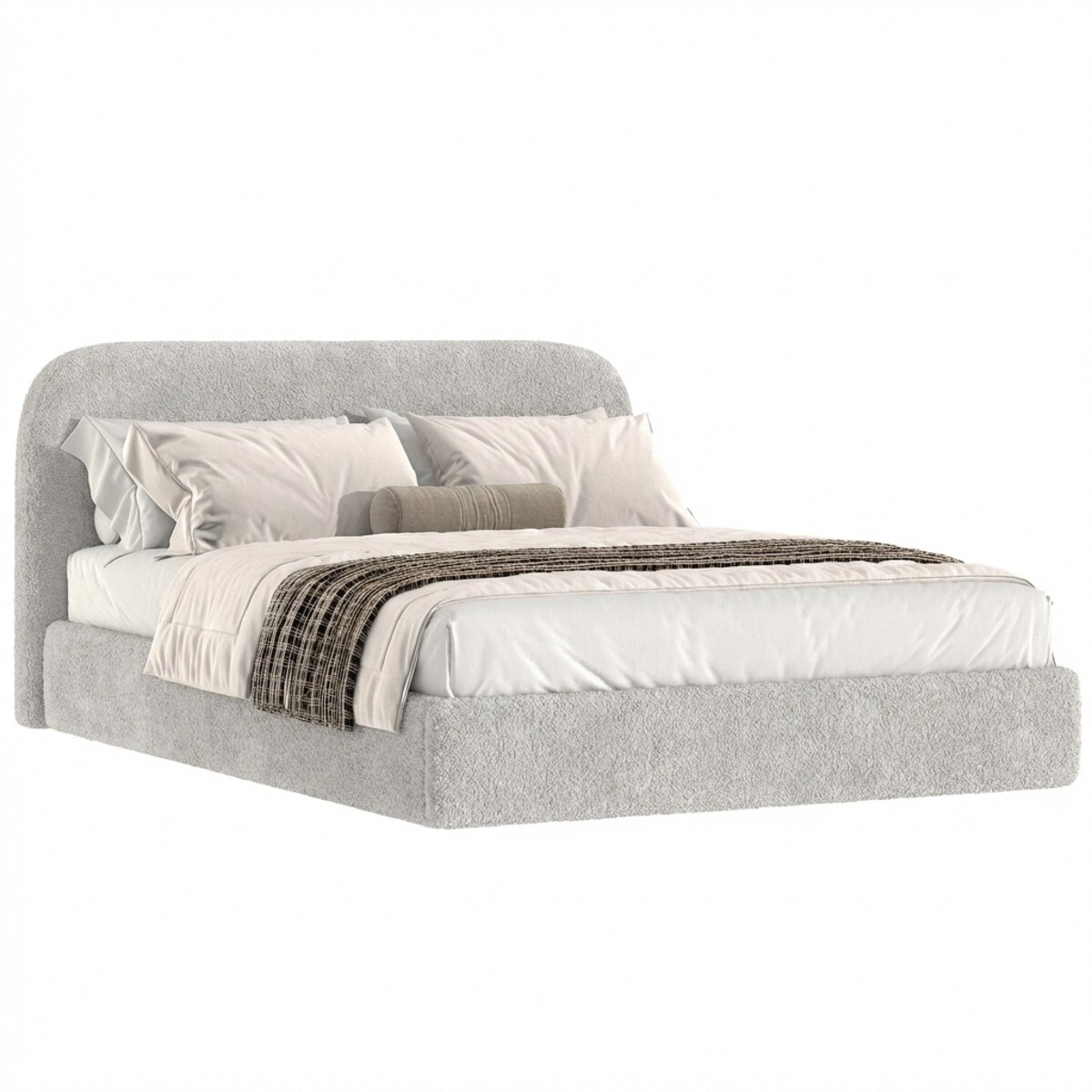 Łóżko Tapicerowane Bellagio 180X200 Stelaż Pojemnik Na Pościel Abriamo 04