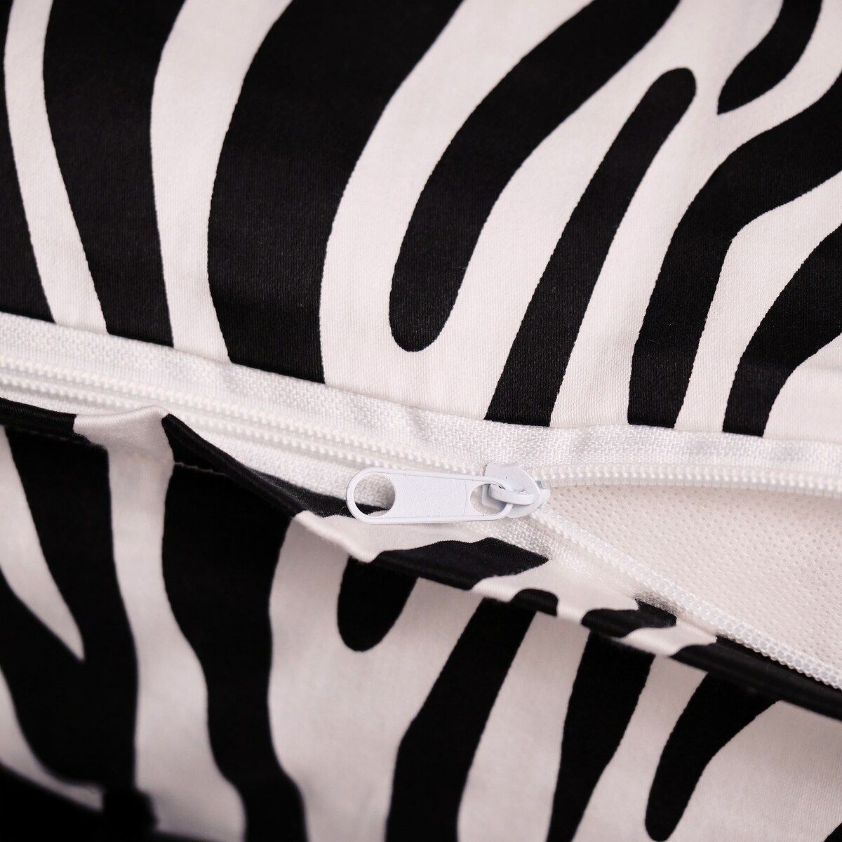 Pościel z bawełny satynowej Zebrini 160x200 cm z motywem zwierzęcym