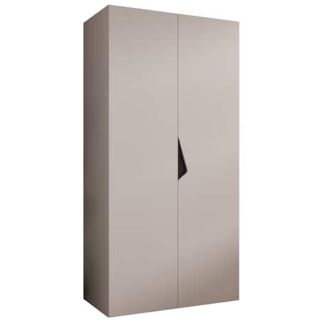 Szafa uchylna Sandi 1 100 wys 202 cm Kaszmir + u Czarny